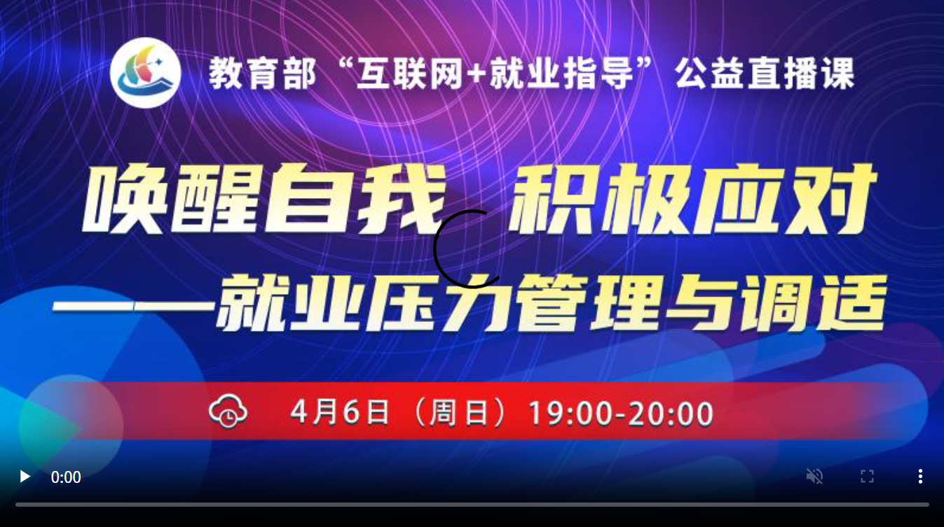 唤醒自我，积极应对——就业压力管理与调适