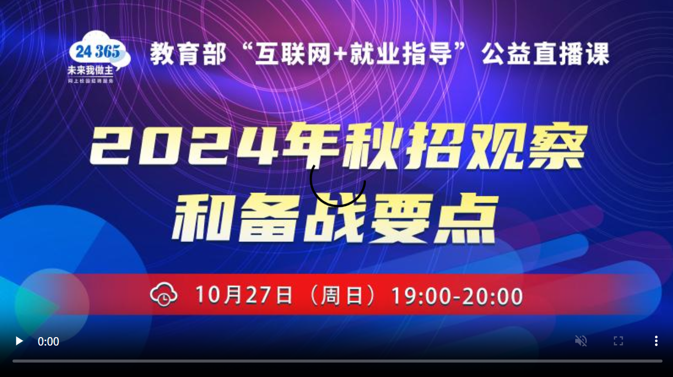2024年秋招观察和备战要点