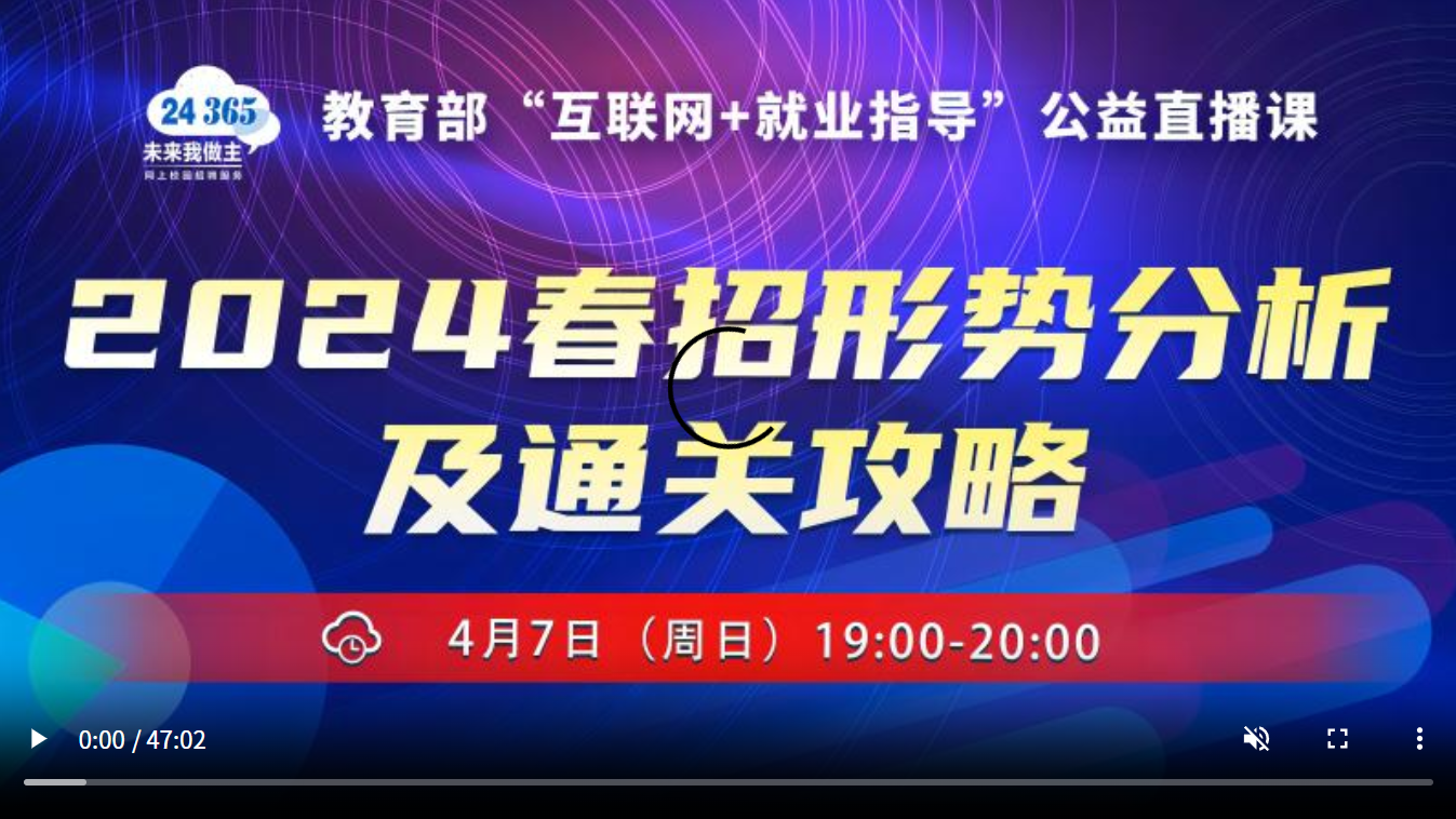2024春招形势分析及通关攻略