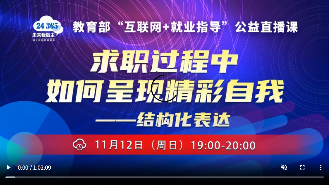 求职过程中如何呈现精彩自我——结构化表达