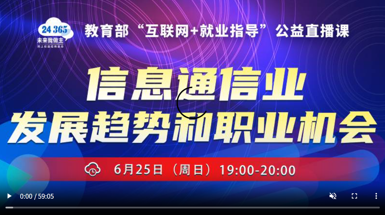 信息通信业发展趋势和职业机会