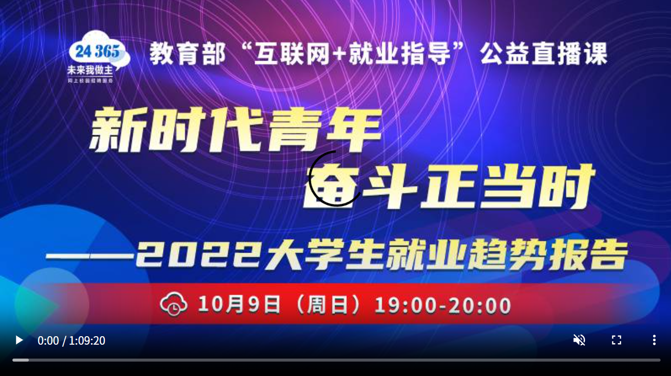 新时代青年 奋斗正当时——2022大学生就业趋势报告