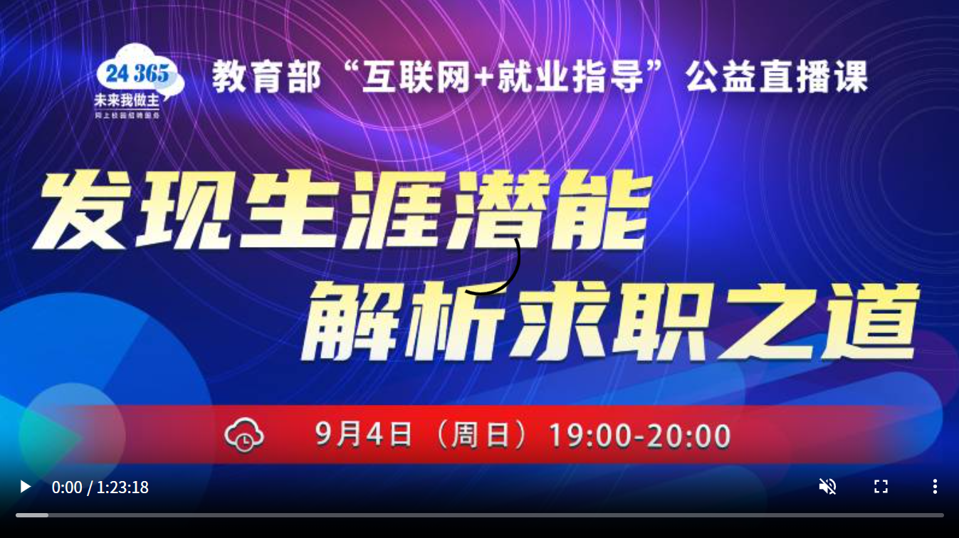 发现生涯潜能，解析求职之道