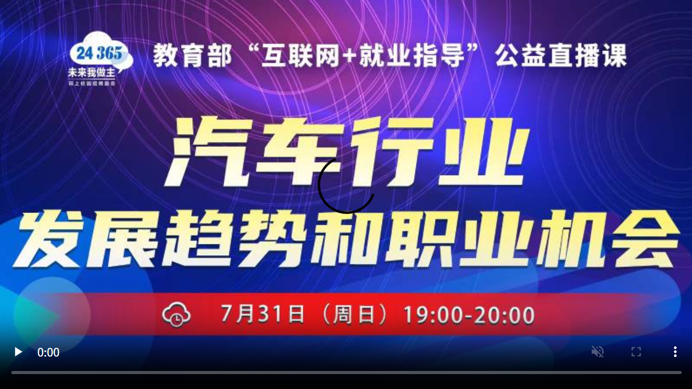 汽车行业发展趋势和职业机会