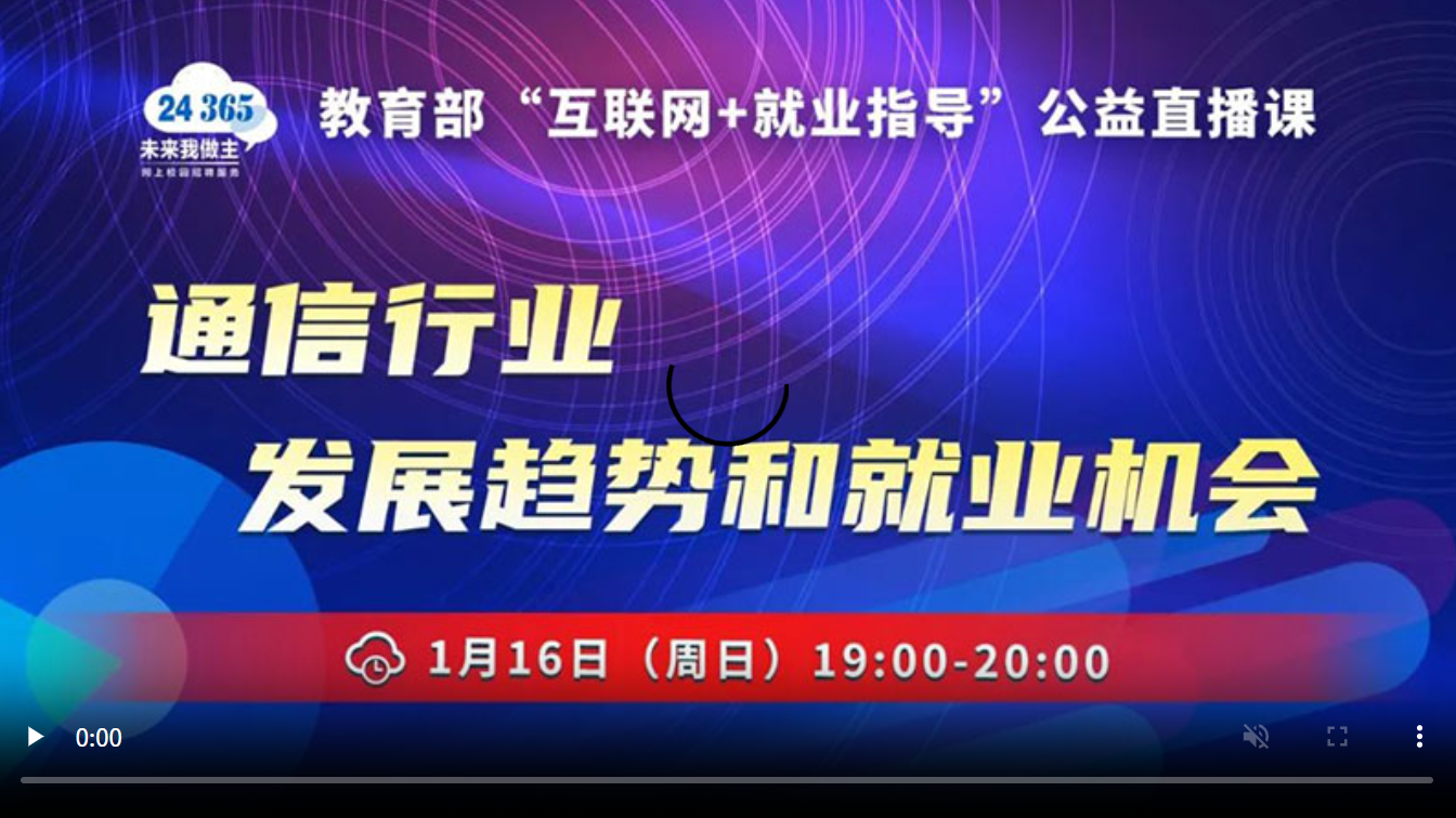 通信行业发展趋势和就业机会