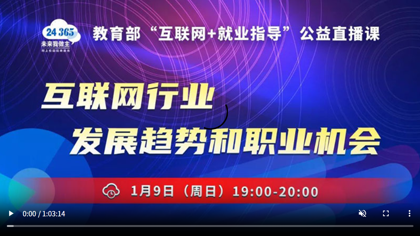 互联网行业发展趋势和就业机会