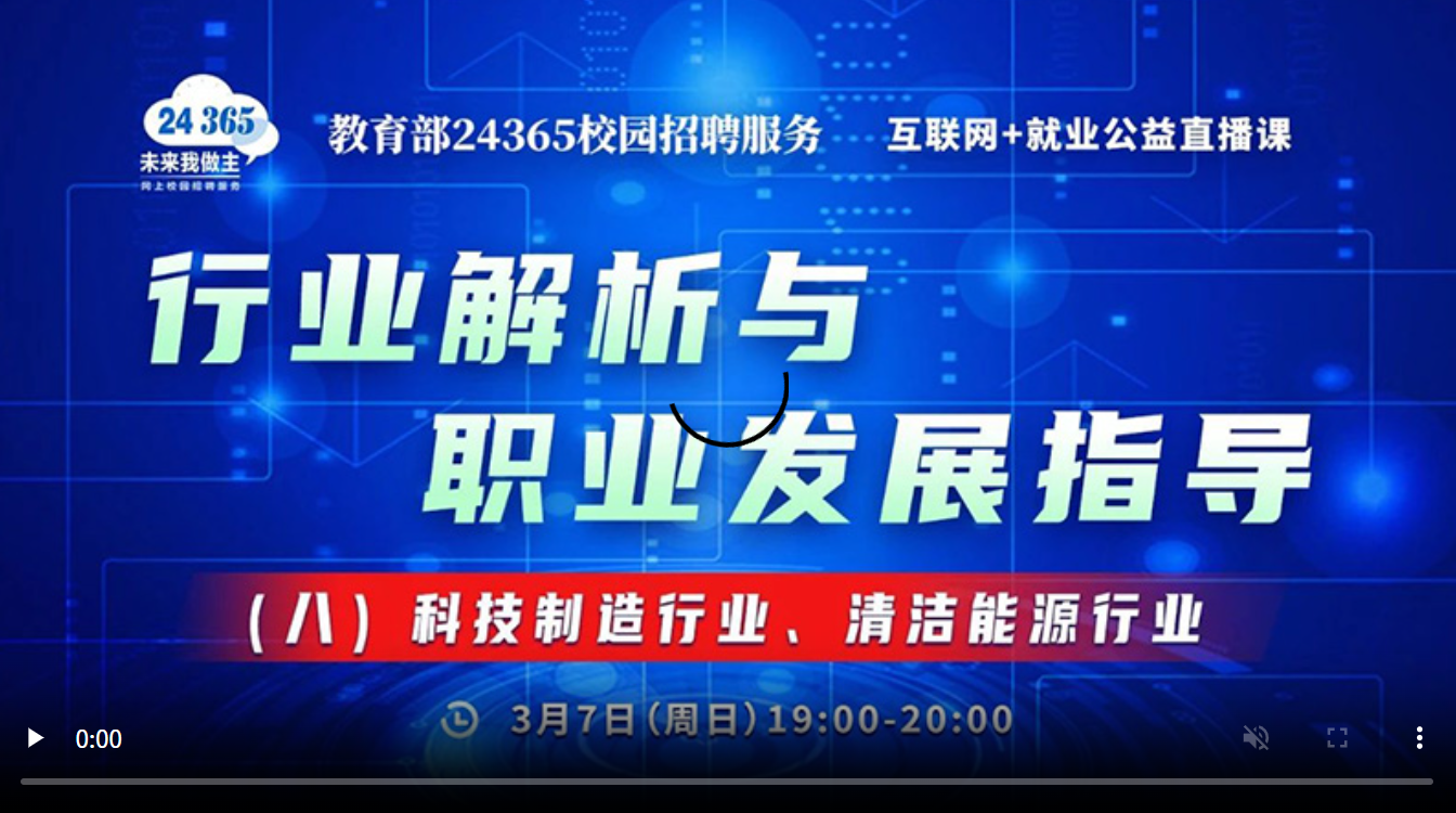 行业解析与职业发展指导（八）——科技制造行业、清洁能源行业