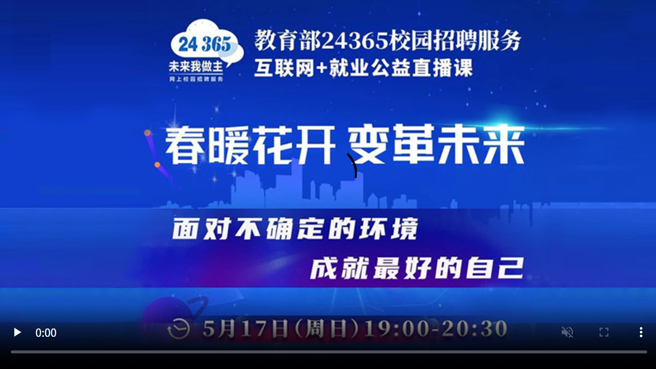 春暖花开 变革未来 ——面对不确定的环境，成就最好的自己